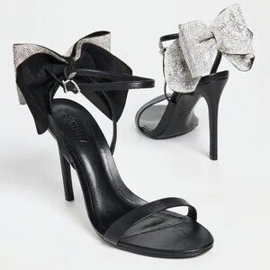 Schutz Lyla Crystal Bow Heels US7.5